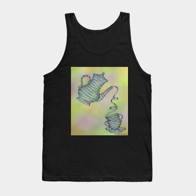 Tea Time Tank Top by Rororocker